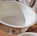 ست ۳ عددی لگن لعابی طرح گلبهار - تصویر 4